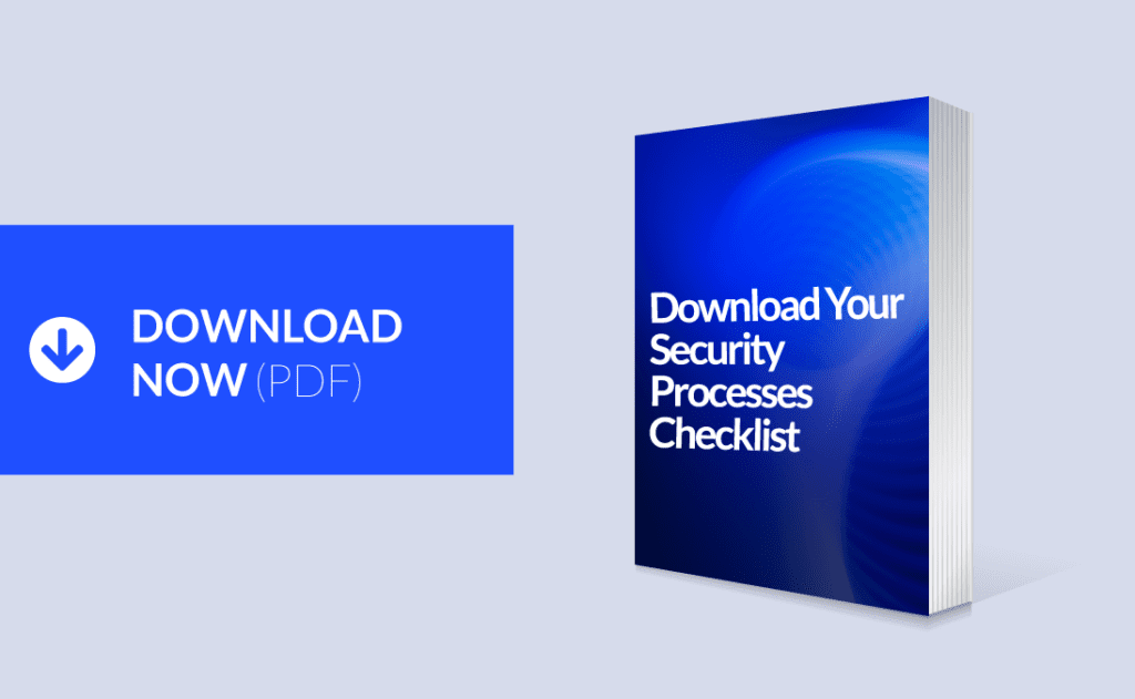 Security Program Process Management Checklist