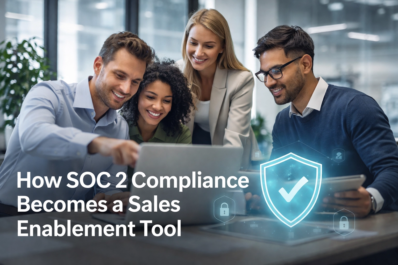 how soc 2 compliance becomes a saes enablement tool