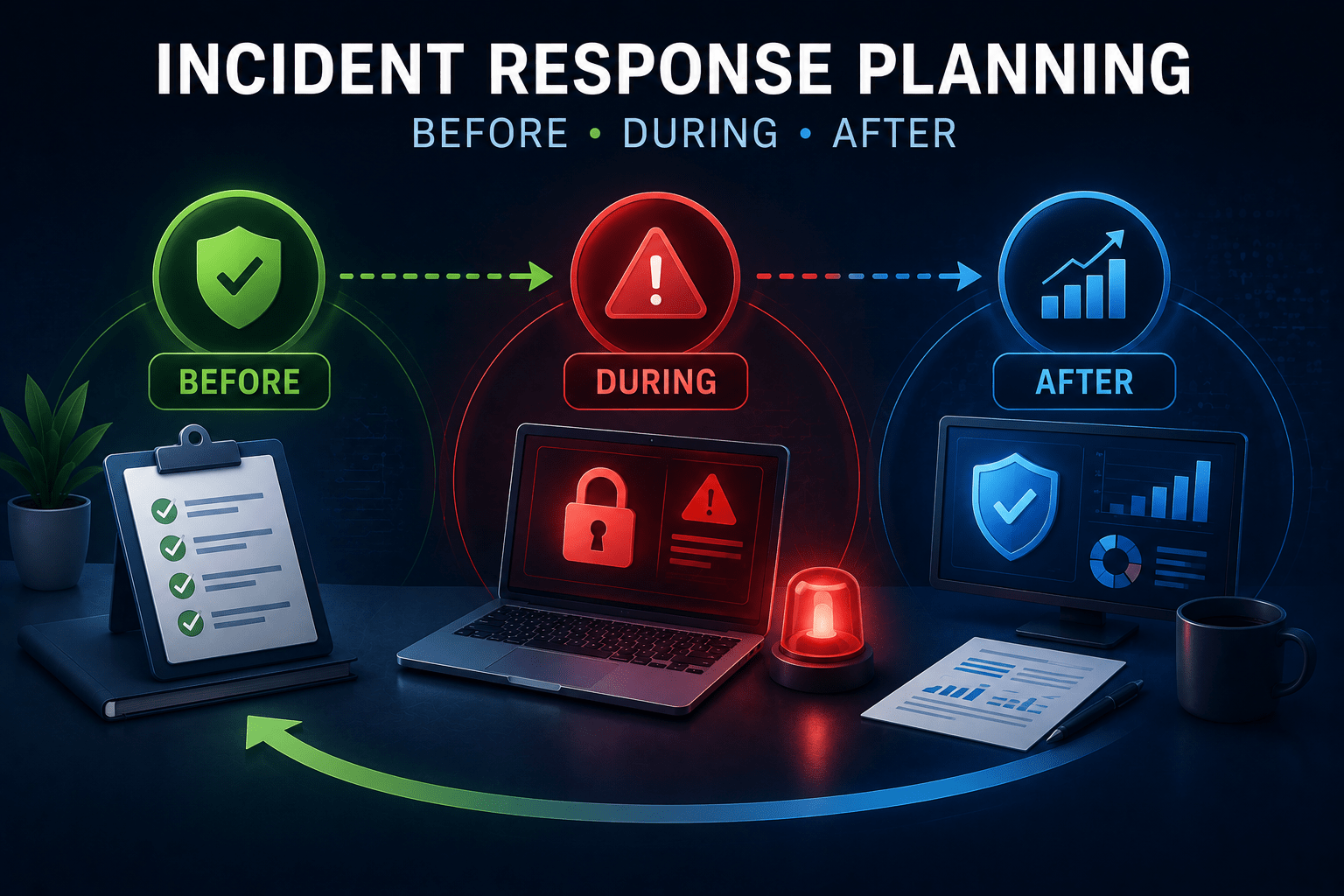 Incident Response Planning: What to Do Before, During, and After a Breach